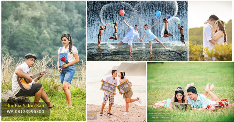 prewedding di pantai bali